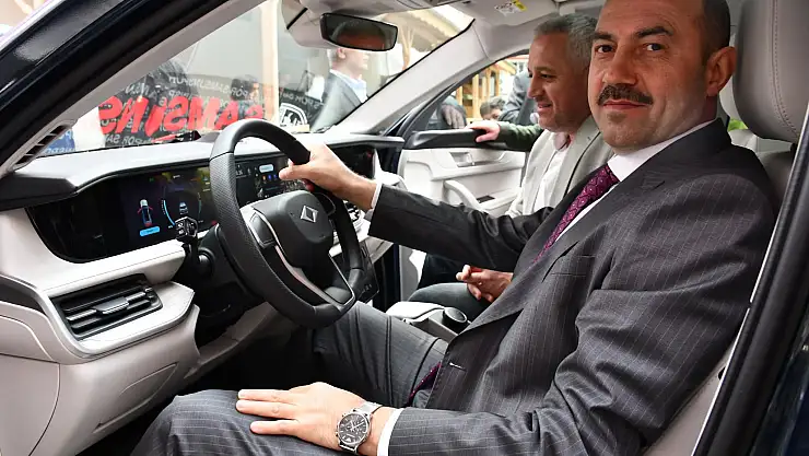 Başkan Kılıç, Togg'u deneyimledi