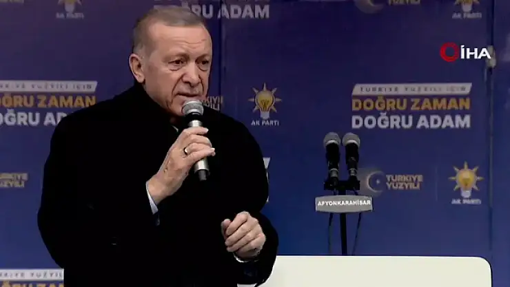 Cumhurbaşkanı Erdoğan, seçim vaatleri üzerinden Kılıçdaroğlu'na yüklendi