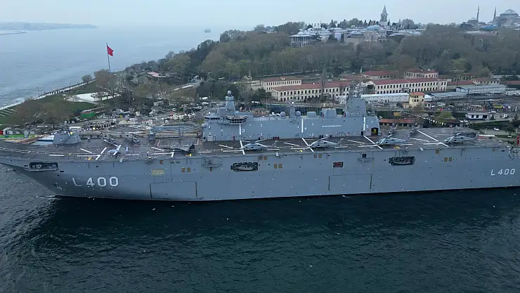 TCG Anadolu bayramda da ziyaret edilebilecek