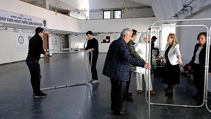 Sınır kapılarında oy verme işlemi için hazırlık yapılıyor