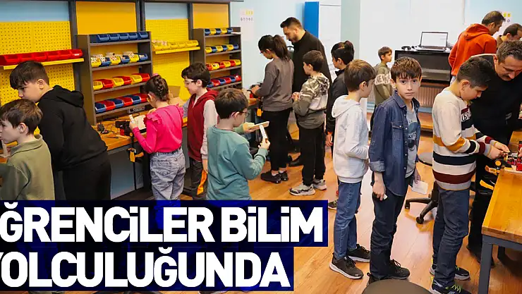 Çarşamba DENEYAP Atölyelerinde öğrenciler bilim yolculuğuna çıkıyor
