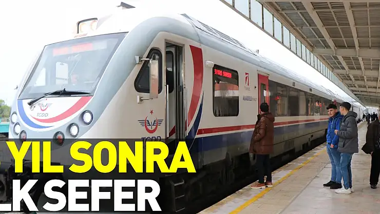 8 yıl sonra ilk sefer