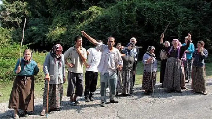 Mahallelinin taş ocağı tepkisi