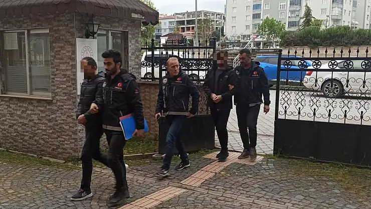 Samsun'da uyuşturucudan adliyeye sevk edilen 3 kişi tutuklandı