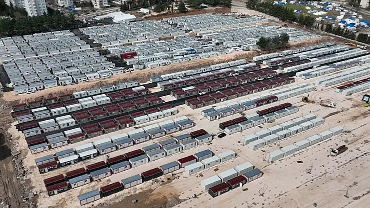 Adıyaman'daki konteyner kentlere 24 bin depremzede yerleştirildi