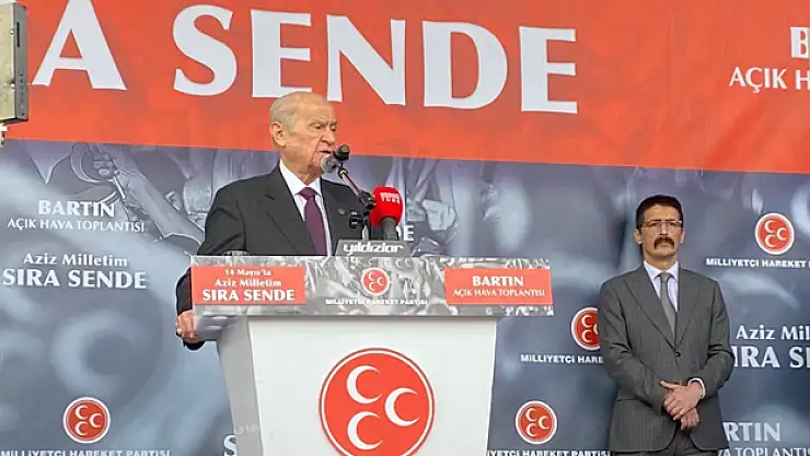 MHP Genel Başkanı Bahçeli: 'Şarlatanlar kulübünün Cumhurbaşkanı adayı Kemal Kılıçdaroğlu'dur'