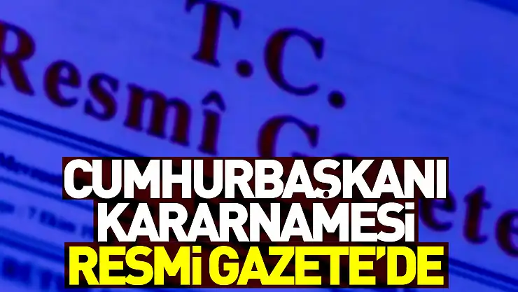 Konutlarda 1 ay boyunca doğal gaz bedeli alınmamasına ilişkin Cumhurbaşkanı Kararnamesi Resmi Gazete'de