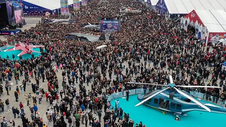 TEKNOFEST İstanbul'u 4 günde 2 milyona yakın kişi ziyaret etti