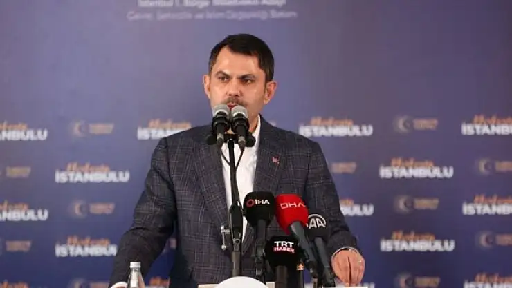 Bakan Kurum: 'Sizleri yeni sanayi alanınıza taşıyacağız''