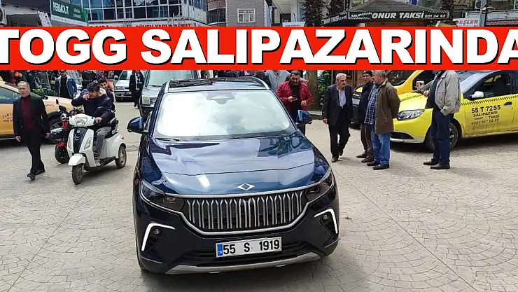 Türkiye'nin otomobili Togg'un tanıtımı Salıpazarı'nda yapıldı