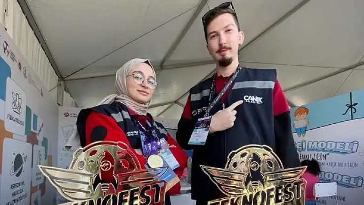 Canik Belediyesi TEKNOFEST takımları yarışmalarda birinci oldu.