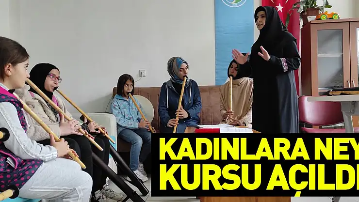 Salıpazarı HEM'de kadınlara yönelik ney kursu açıldı