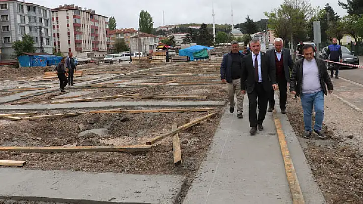 Yöresel ürün ve kapalı pazaryerine inşaatı başladı