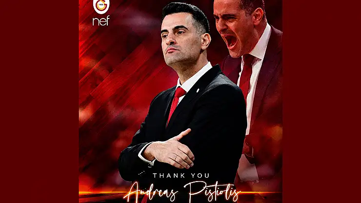 Galatasaray Basketbol'da, Andreas Pistiolis ile yollar ayrıldı