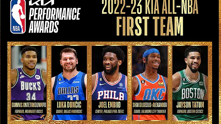 NBA'de yılın takımları belli oldu