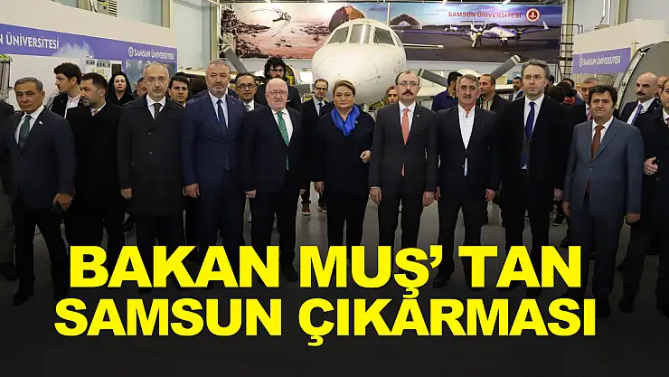 Ticaret Bakanı Muş Samsun'da ziyaretlerde bulundu