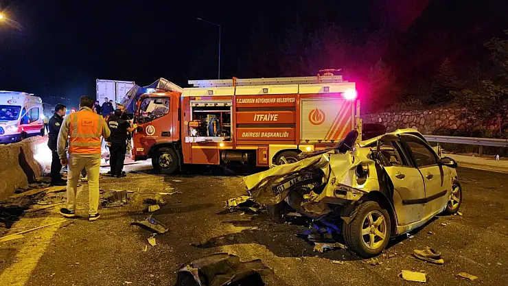 Adana'da 13 aracın karıştığı zincirleme trafik kazası: 7 ölü, 7 yaralı
