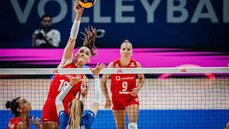 A Milli Kadın Voleybol Takımı, Çekya'ya mağlup oldu