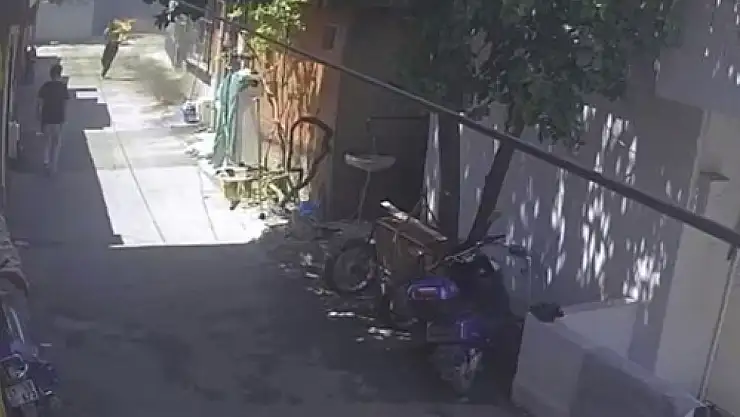 Adana'da dehşete düşüren olayın görüntüsü ortaya çıktı