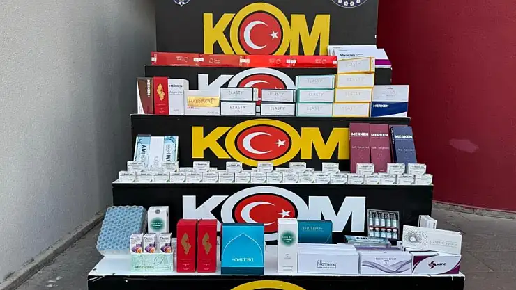 Adana'da kaçak ilaç ve tıbbi malzeme operasyonu