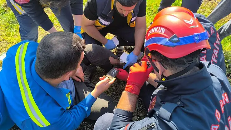 Adana'da Testere Kazası