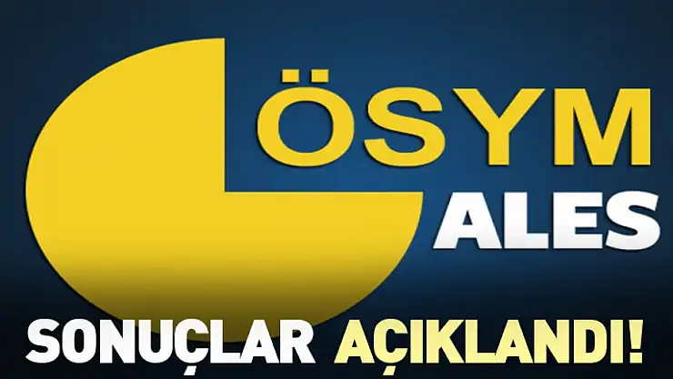 ALES Sonuçları Açıklandı!