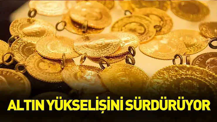 Altın yükselişini sürdürüyor