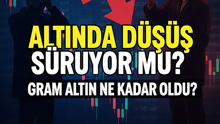 Altında düşüş sürüyor mu.. Gram altın ne kadar oldu?