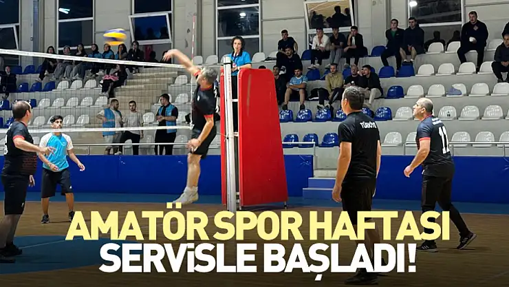 Amatör Spor Haftası Servisle Başladı!