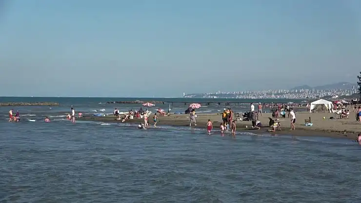 Atakum Sahilinde Acı Olay