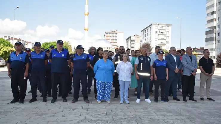 Atakum Zabıtasına özel kutlama