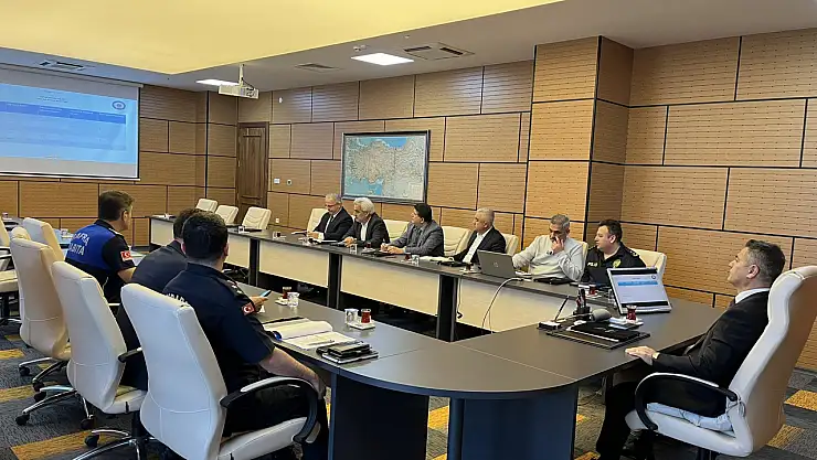 Bafra'da Üniversite güvenlik tedbirleri masaya yatırıldı