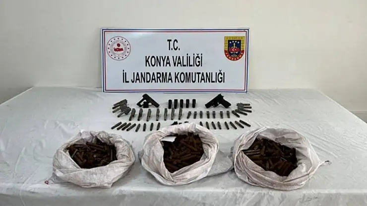 Bağ evinde bin 388 tabanca namlusu ele geçirildi