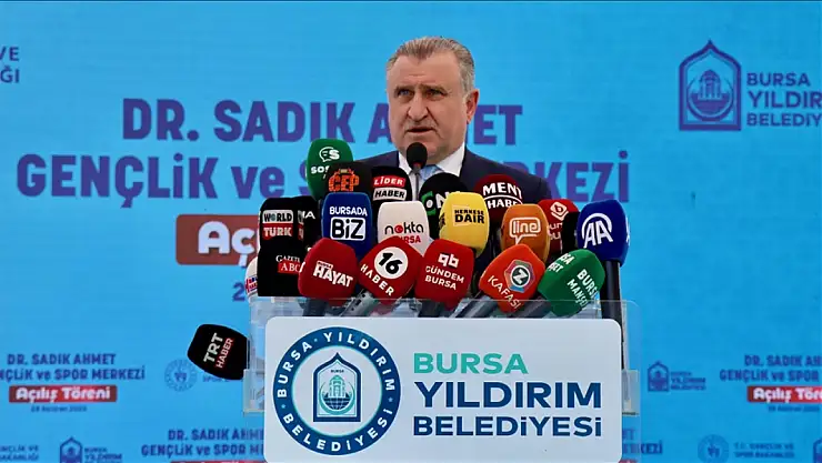 Bakan Bak: Türkiye, spor ülkesi olma yolunda hızla ilerliyor