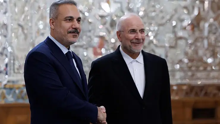 Bakan Fidan, Tahran'da Galibaf ile Görüştü