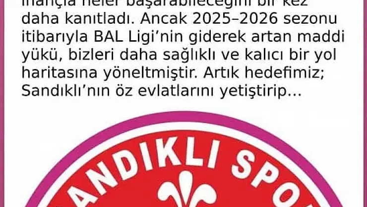 BAL ligine katılmama kararı aldı