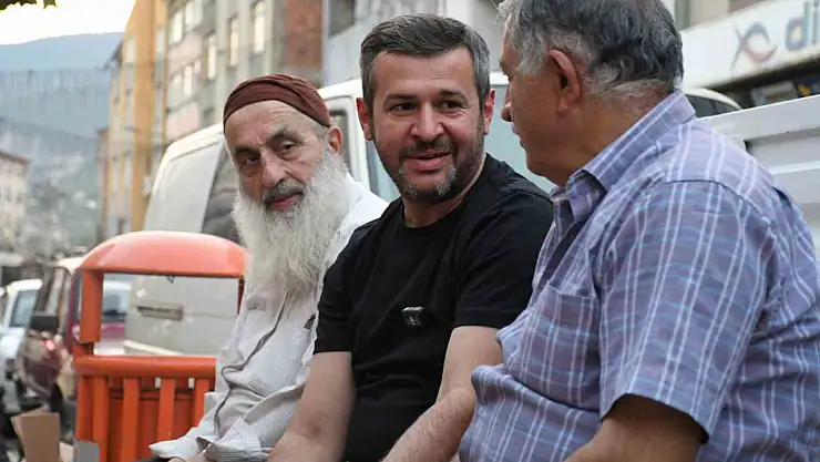 Başkan Çetinkaya esnaf ve vatandaşlarla bir araya geldi