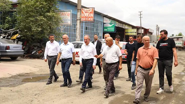 Başkan Dündar'dan Sanayi Esnafına Müjde