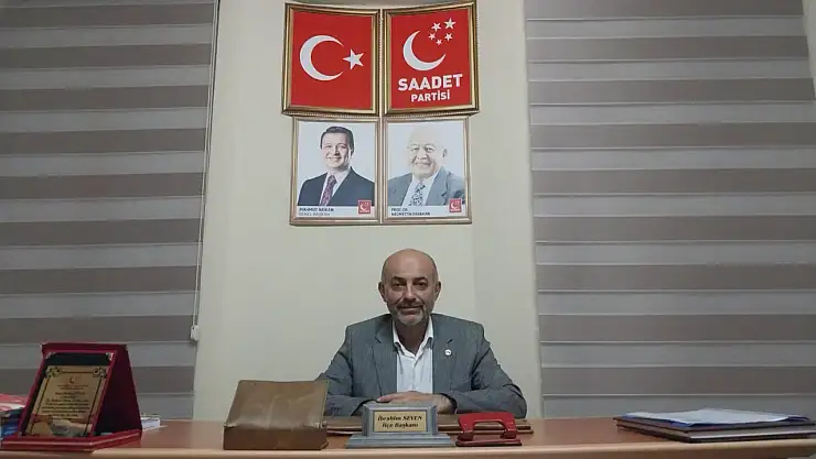 Başkan İbrahim  Seven ' Haber Suç Değildir'