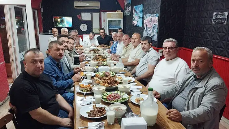 Başkan Keskin'den dayanışma yemeği