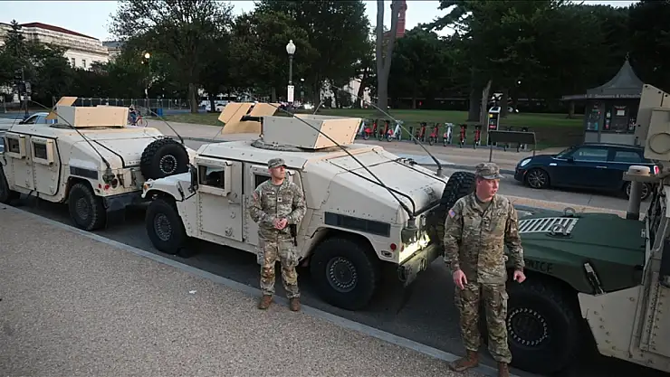 Başkent Washington'da Güvenlik Operasyonu