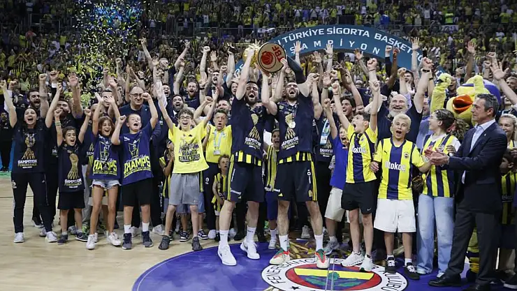 Basketbolda şampiyon Fenerbahçe