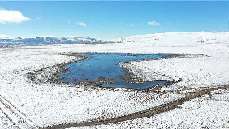 Bazı köyler beyaza büründü