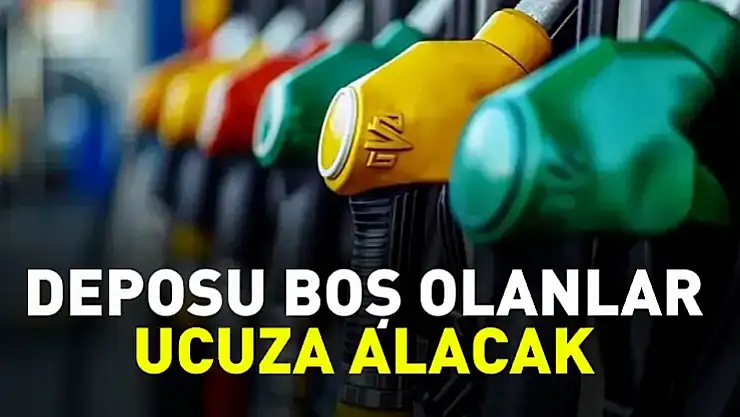 Benzine indirim bekleniyor