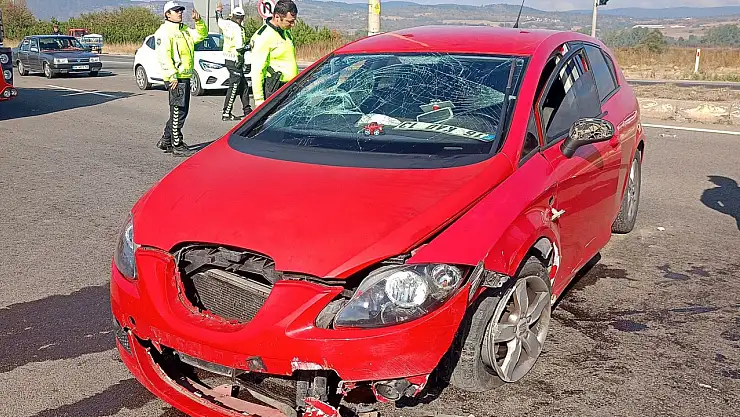 Bolu'da iki otomobil çarpıştı: 1 yaralı