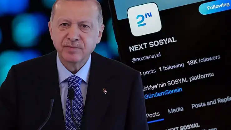 Cumhurbaşkanı Erdoğan, Next Sosyal'e katıldı