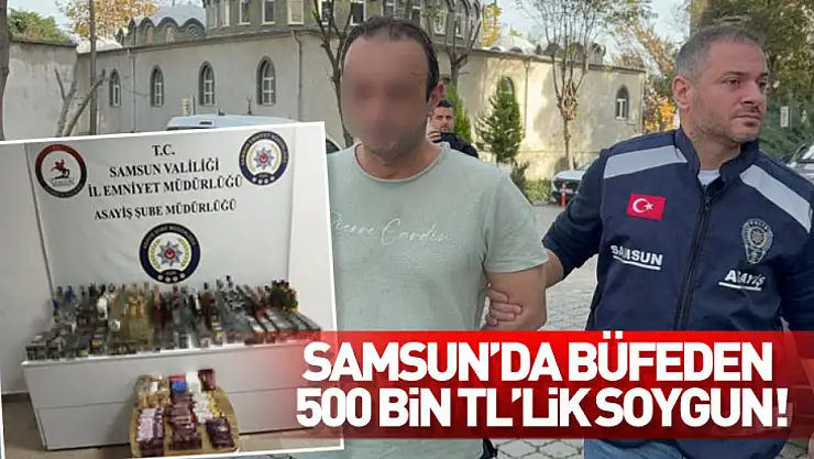 Büfeden 500 Bin TL'lik Soygun!