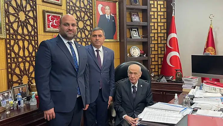 Burhan Mucur'dan Bahçeli'ye Ziyaret