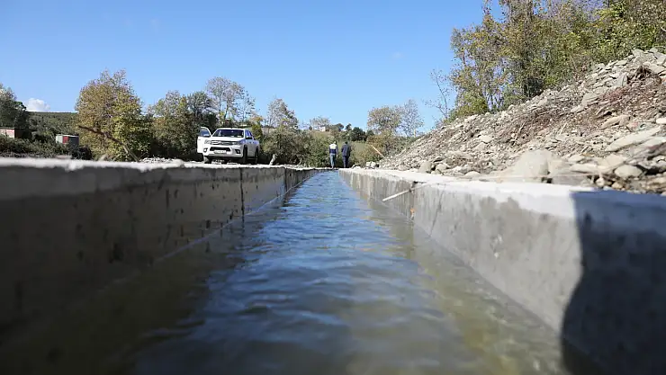 Büyükşehir'den 4 ilçeye sulama tesisi desteği