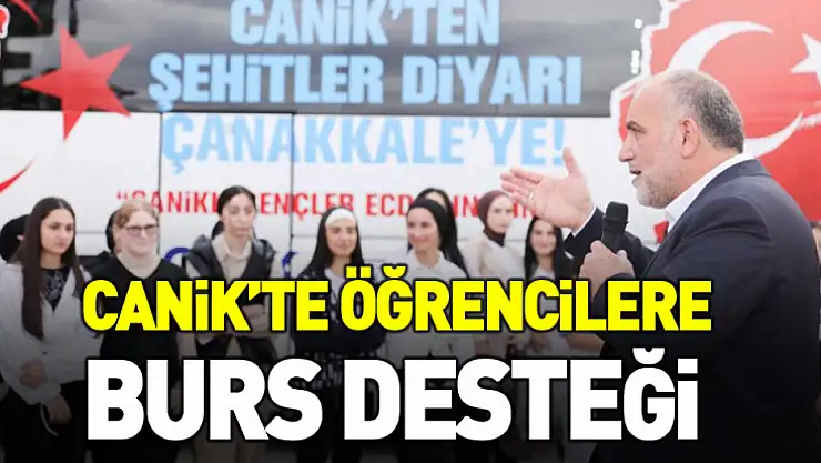Canik Belediyesinden öğrencilere burs desteği